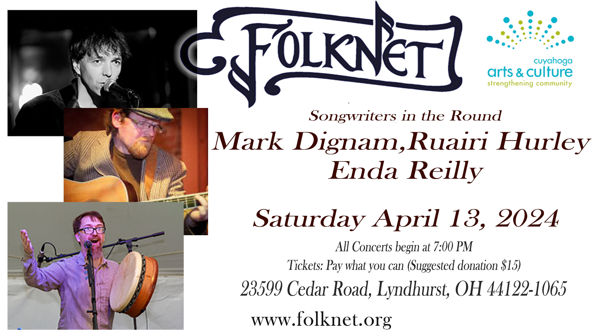 Folknet Spring Concert series